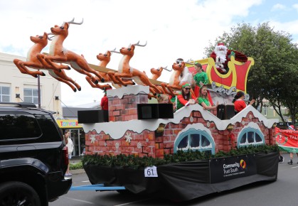 Santa Float credit Invercargill City Council
