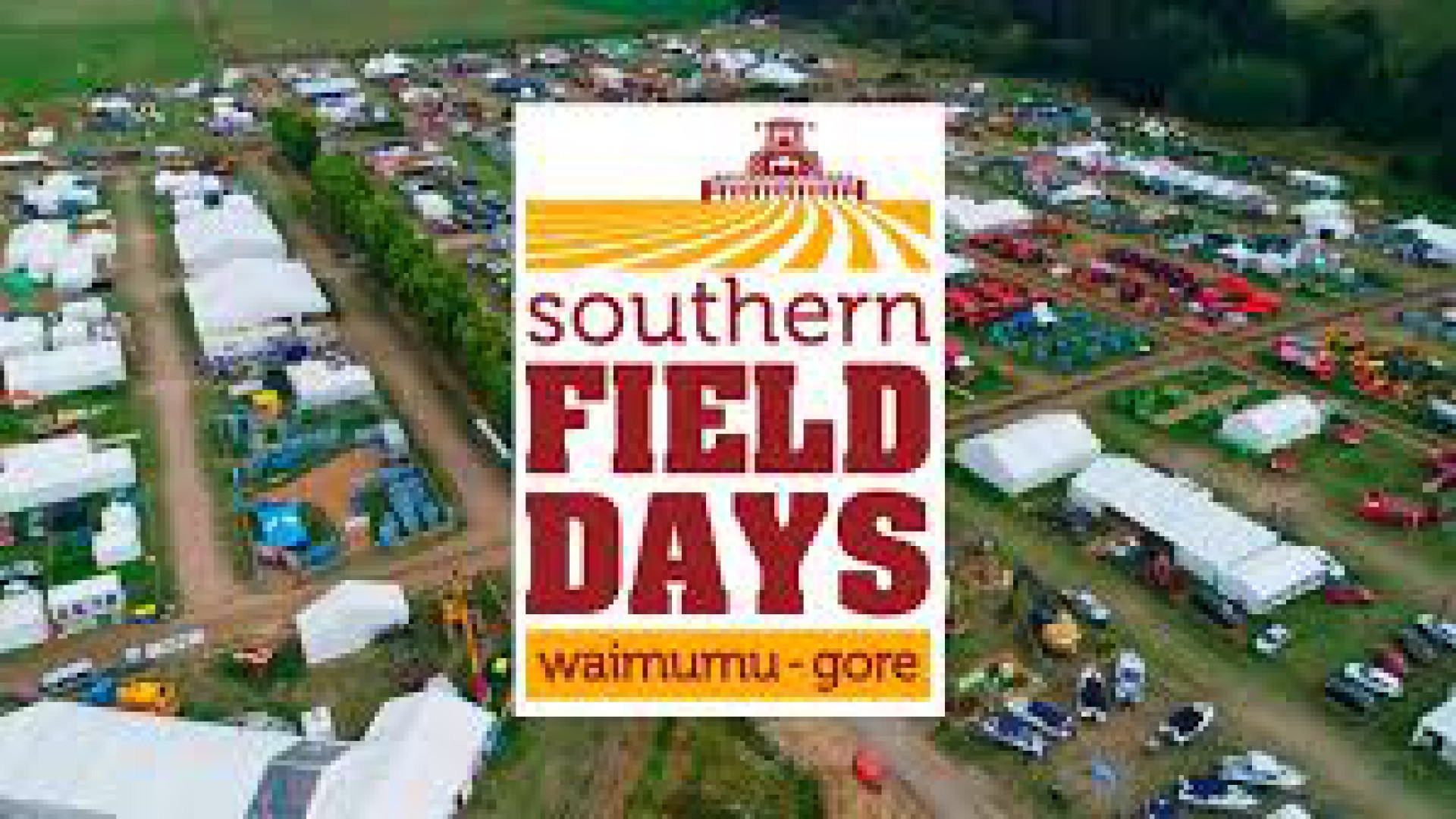 Southern Field Days logo with site photo
